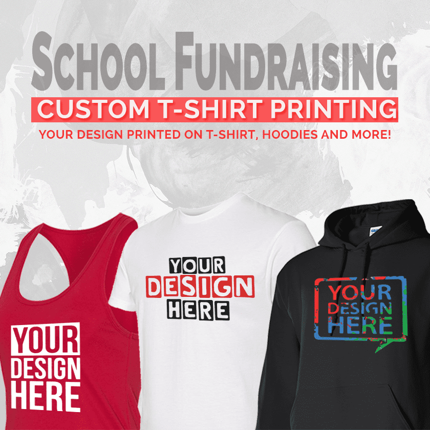 School T-Shirt Fundraiser - School Fundraising - Fundraising Ideas